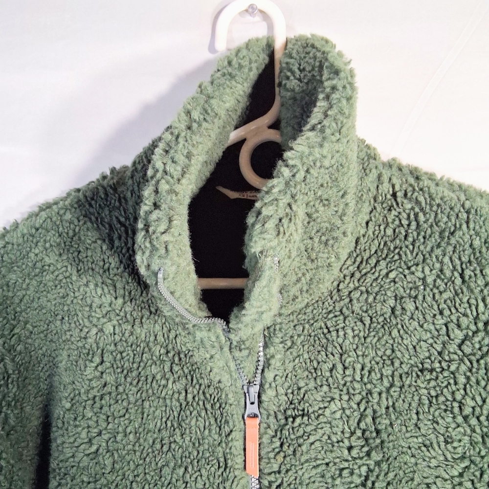 Alpine Design Women's XS Evergreen Lined Full Zip Talia Ridge Sherpa Jacket - Picture 3 of 10